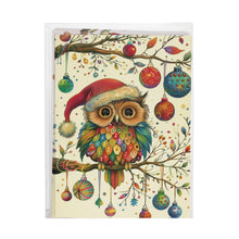 Load image into Gallery viewer, Boxed Cards- Owl Ornaments 80640
