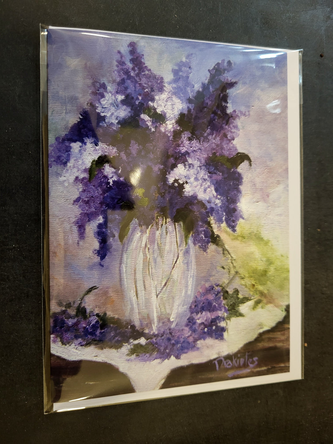 Card- Lilac Vase 3