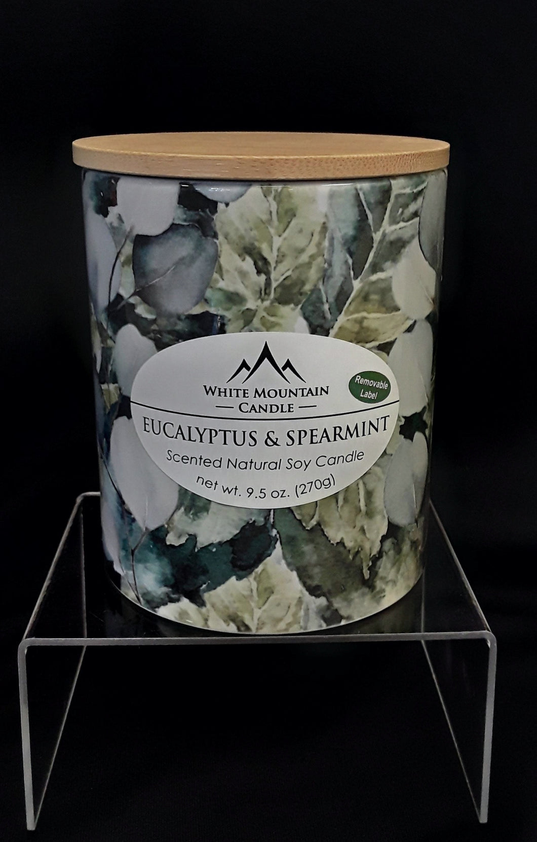9.5oz Eucalyptus Spearmint Soy Candle