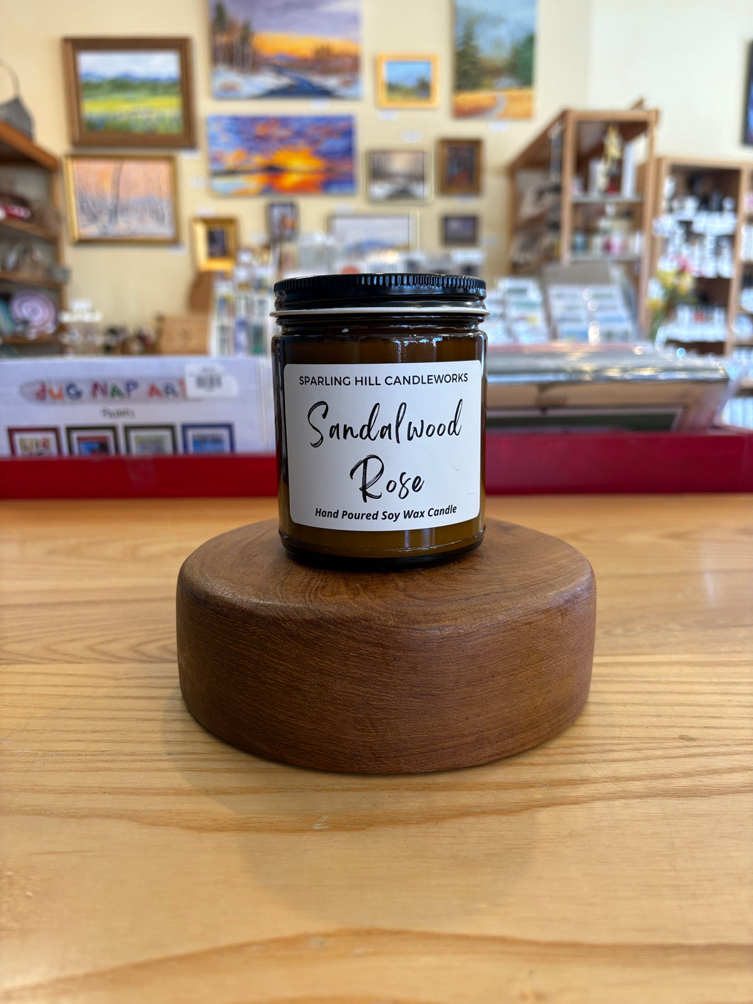Jar- Sandalwood Rose