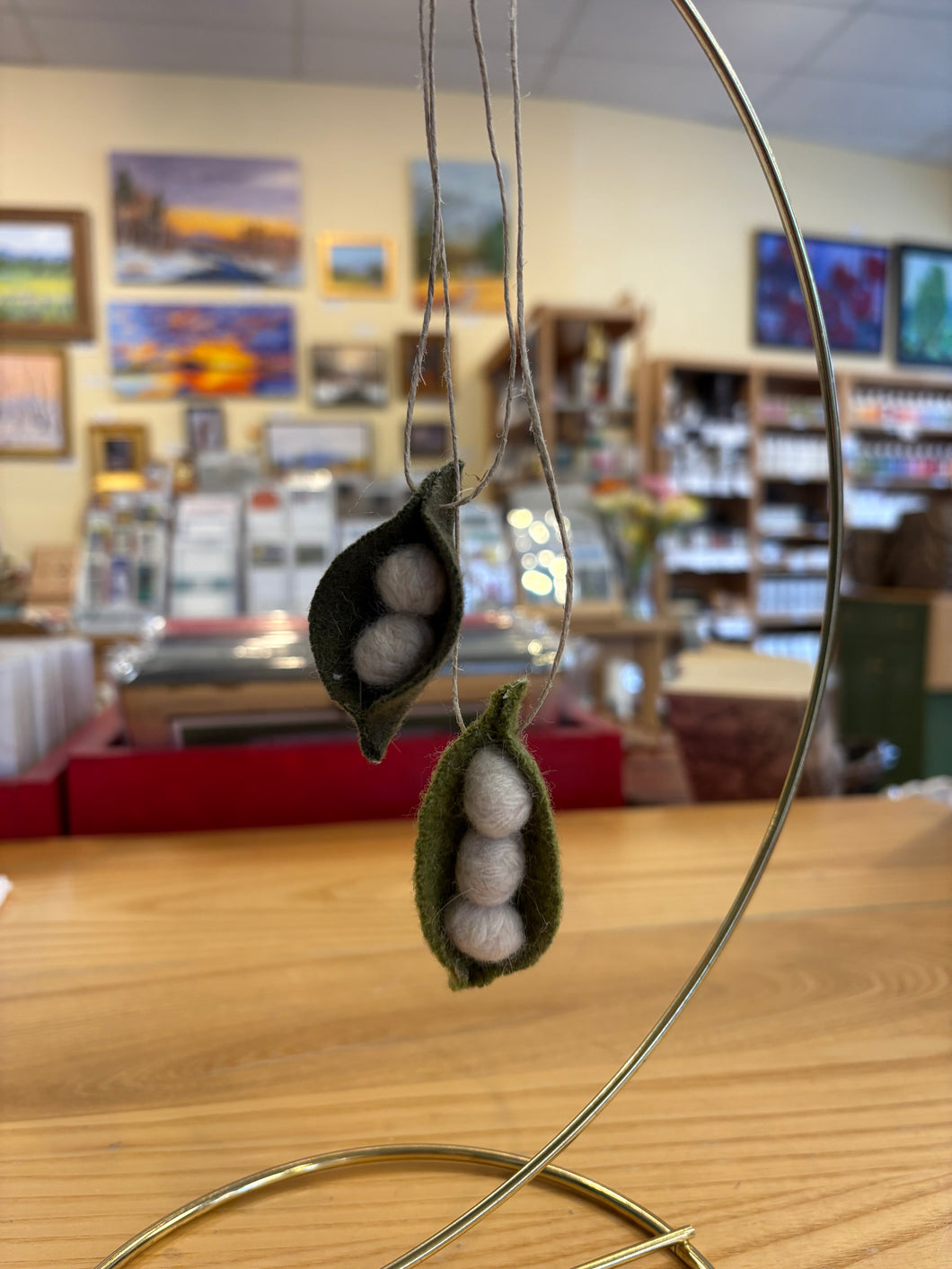 Ornament- Peas in a Pod