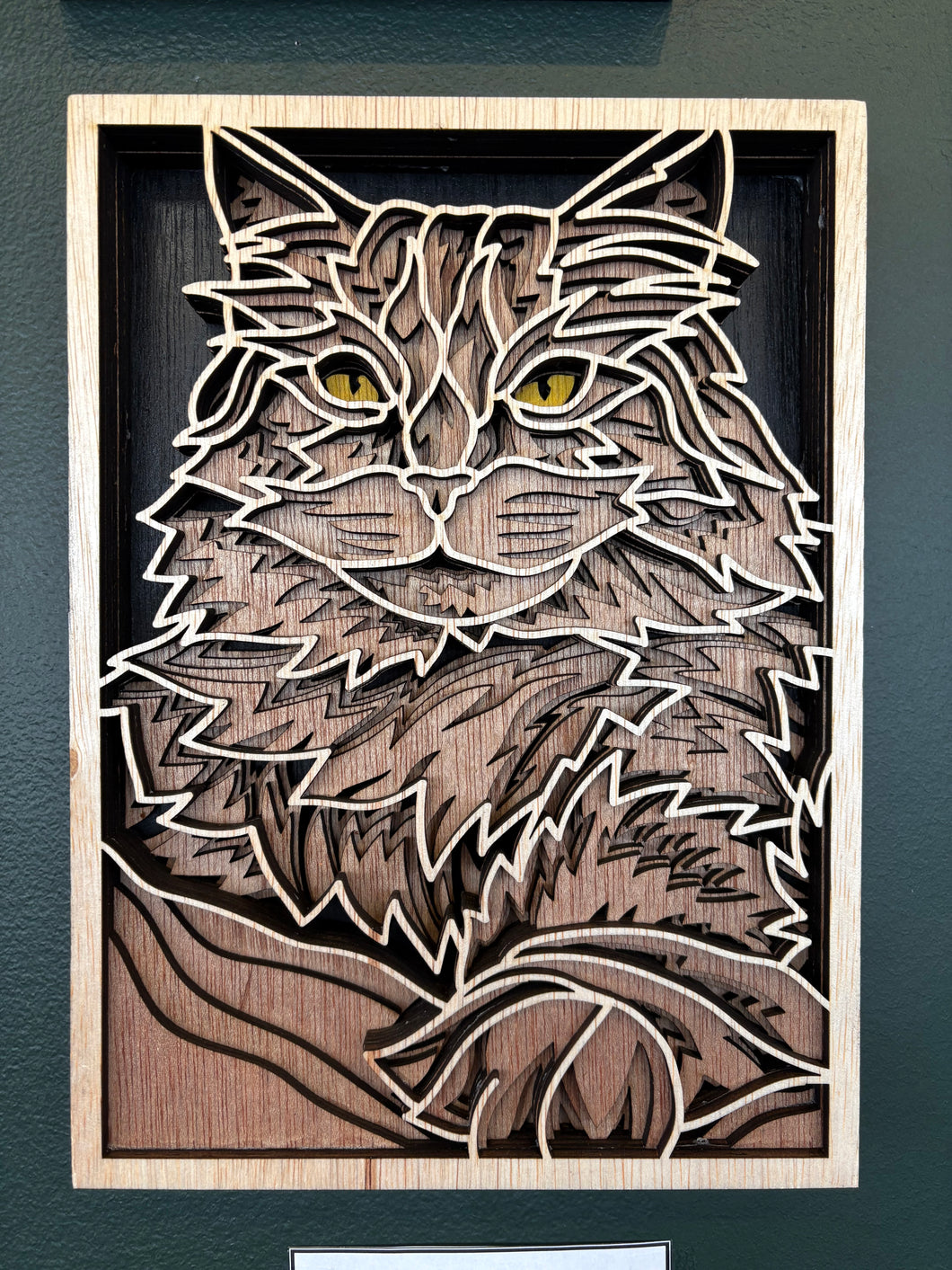 Mandala- Cat Rectangle