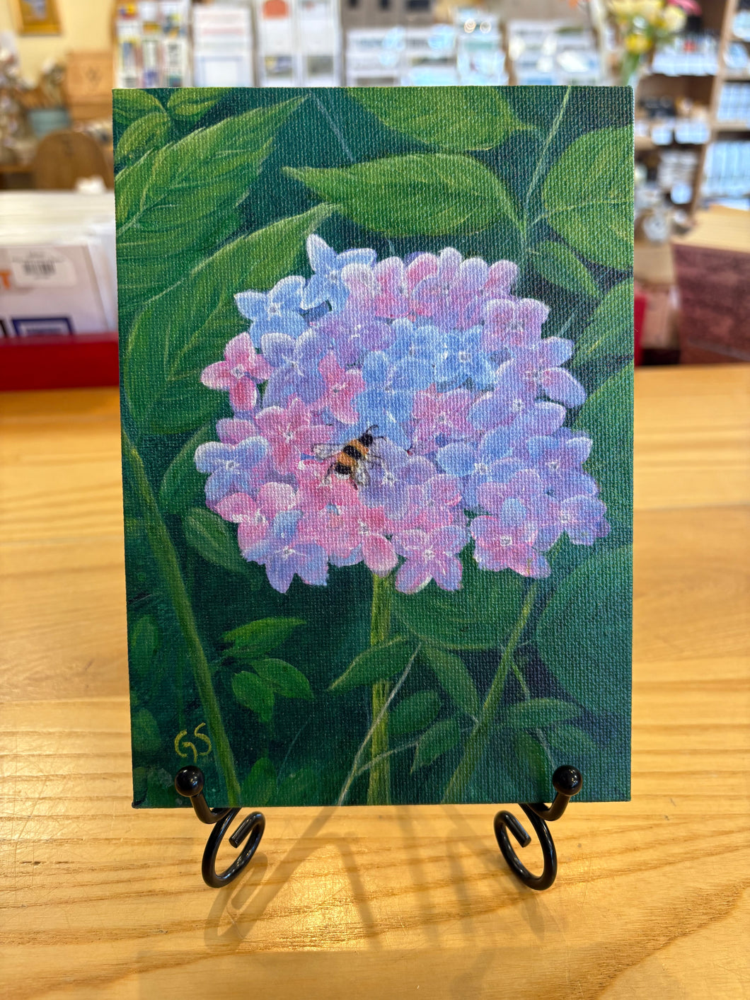 Panel- Hydrangea Visitor 5x7