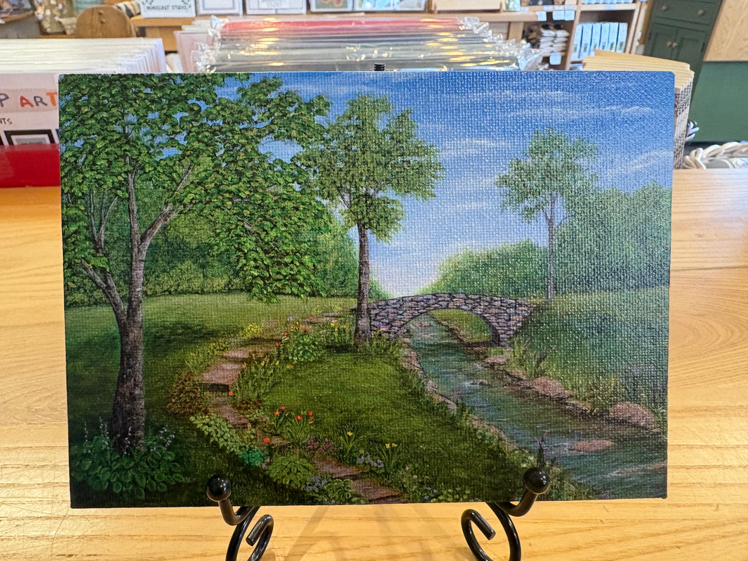 Panel- Steps to Stone Arch 5x7 Print