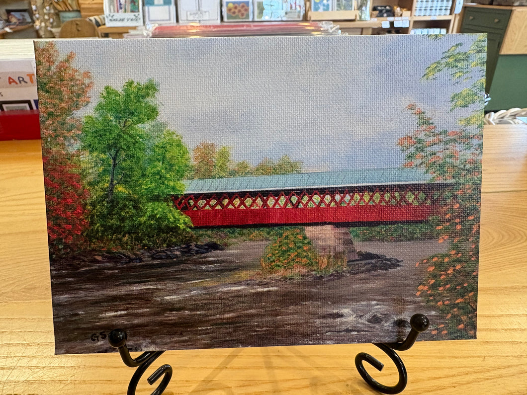 Panel- NH Covered Bridge 5x7