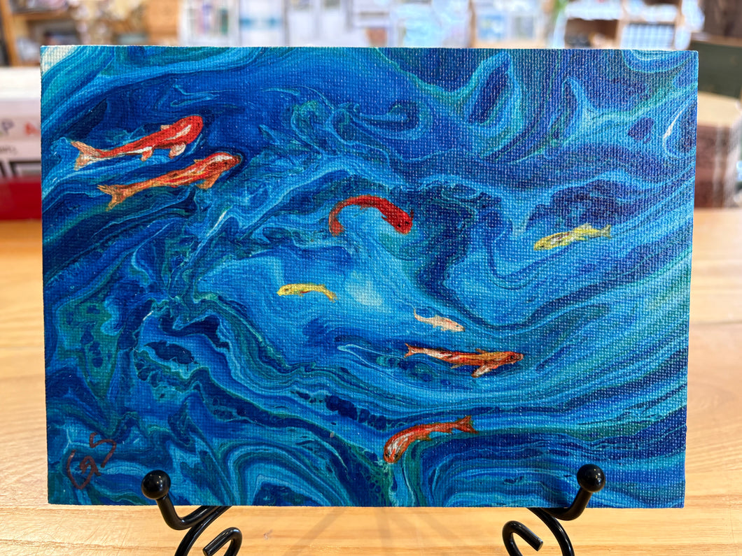 Panel- Koi Pond
