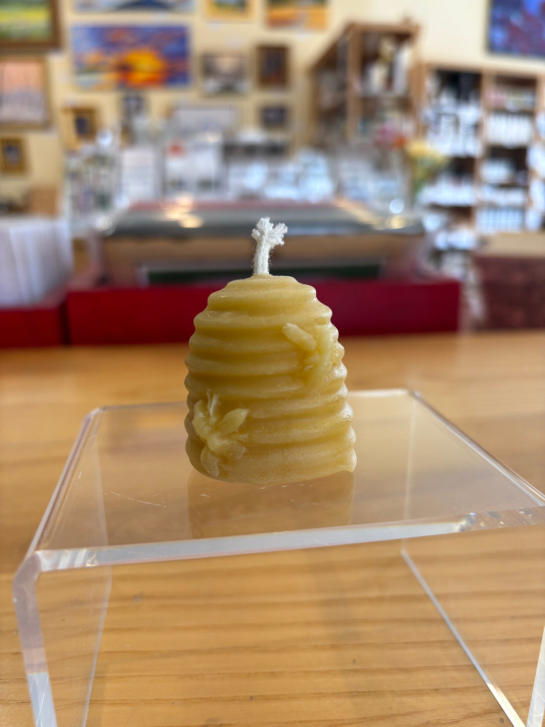 Candle- Bee Hive Small