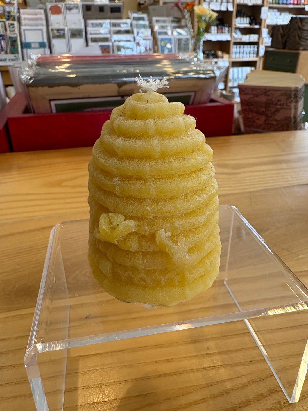 Candle- Bee Hive Large