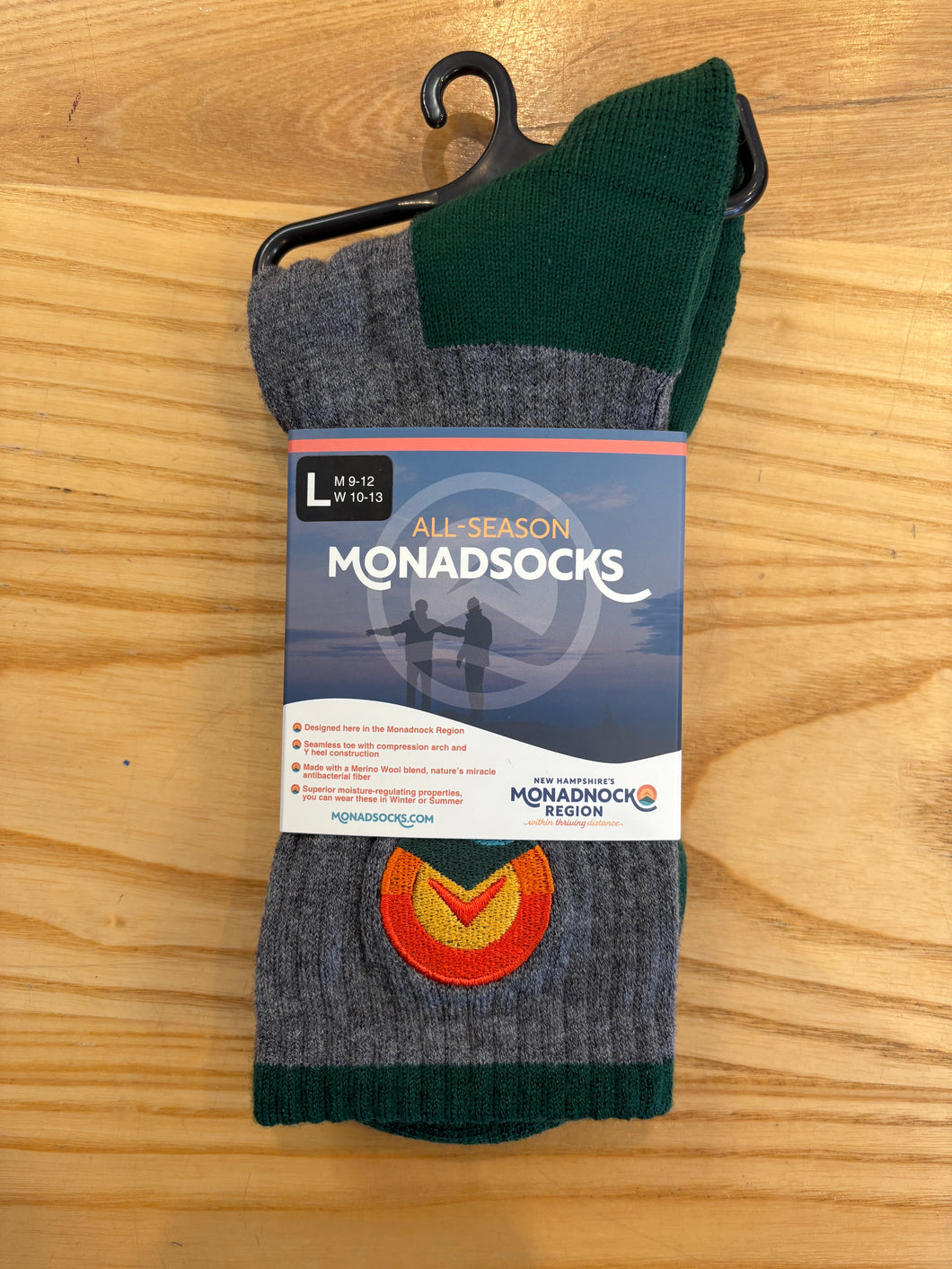 Monadsocks Large-Green