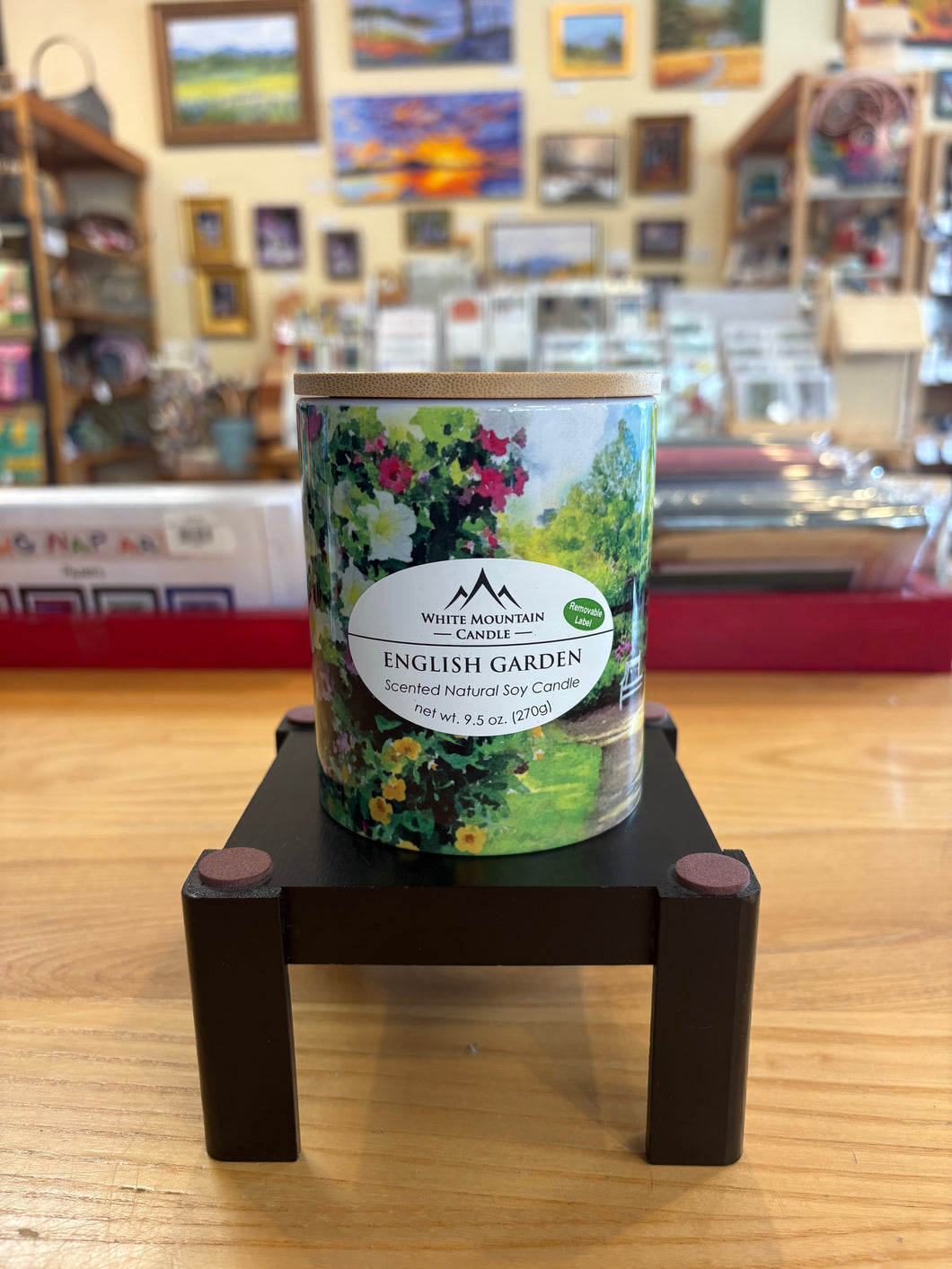 9.5oz English Garden Soy Candle