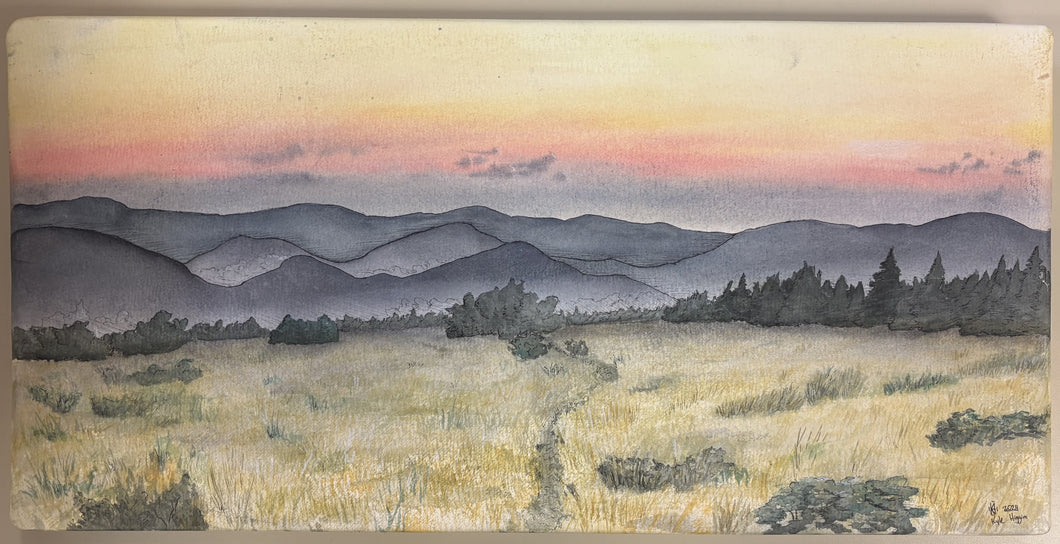 Sunset at Craggy