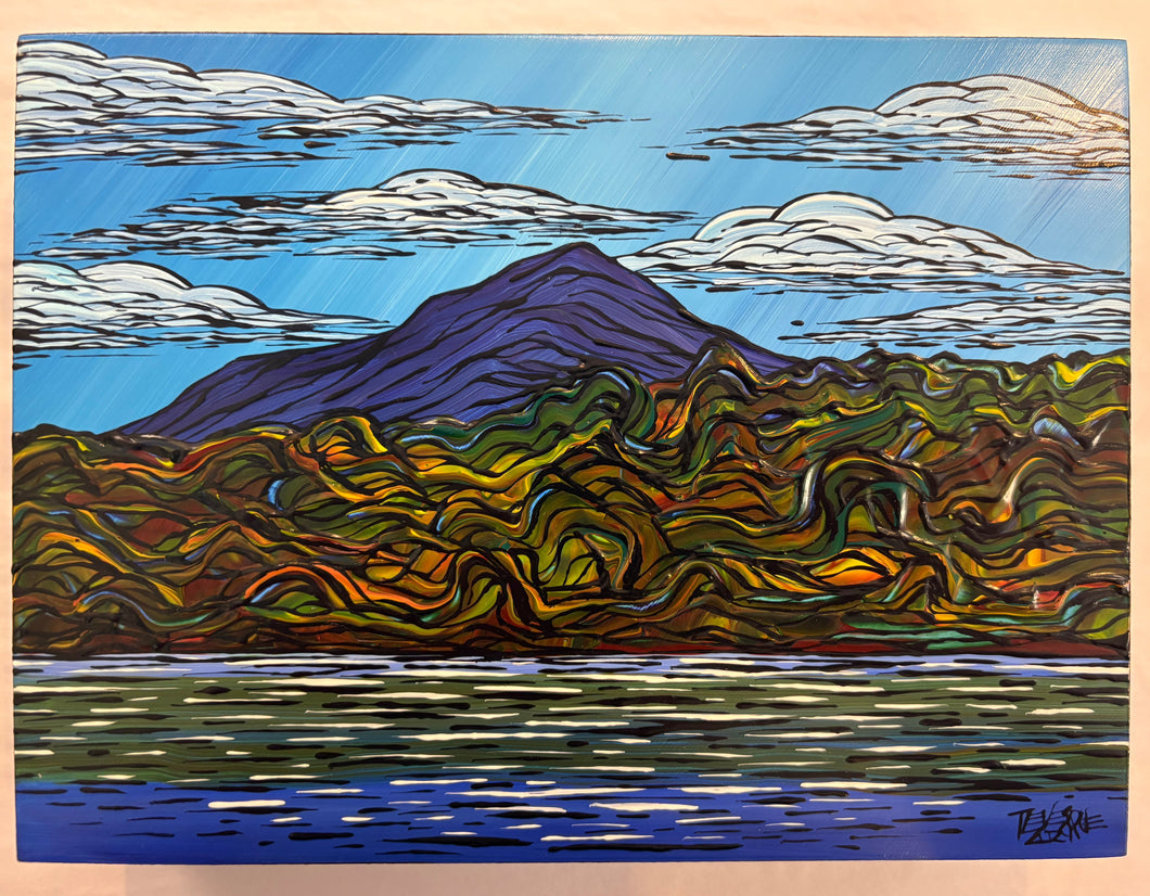 Painting- Blue Sky Monadnock