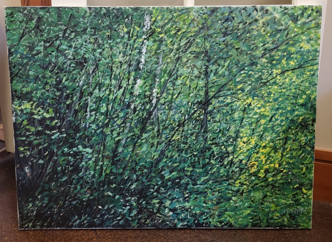 Painting- Dance Through the Forest 36x36
