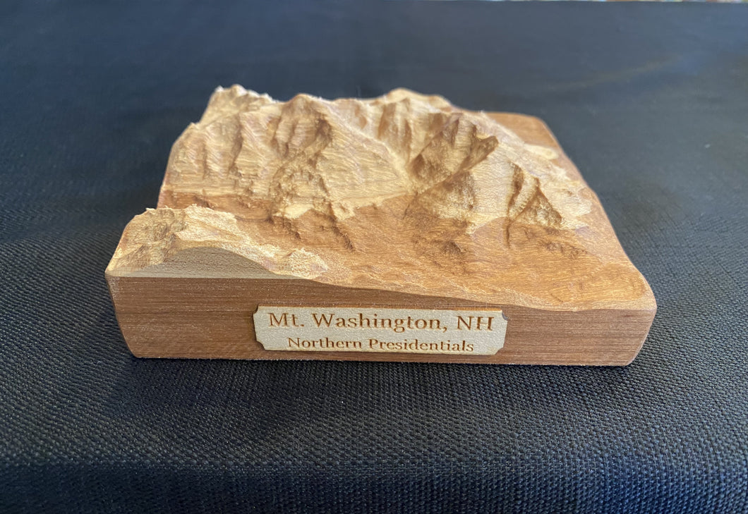 3D Mt. Washington Terrain Map