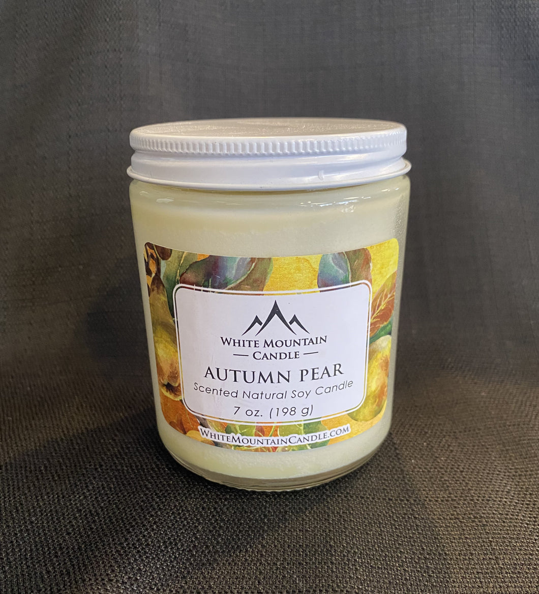 Autumn Pear 7oz Soy Candle