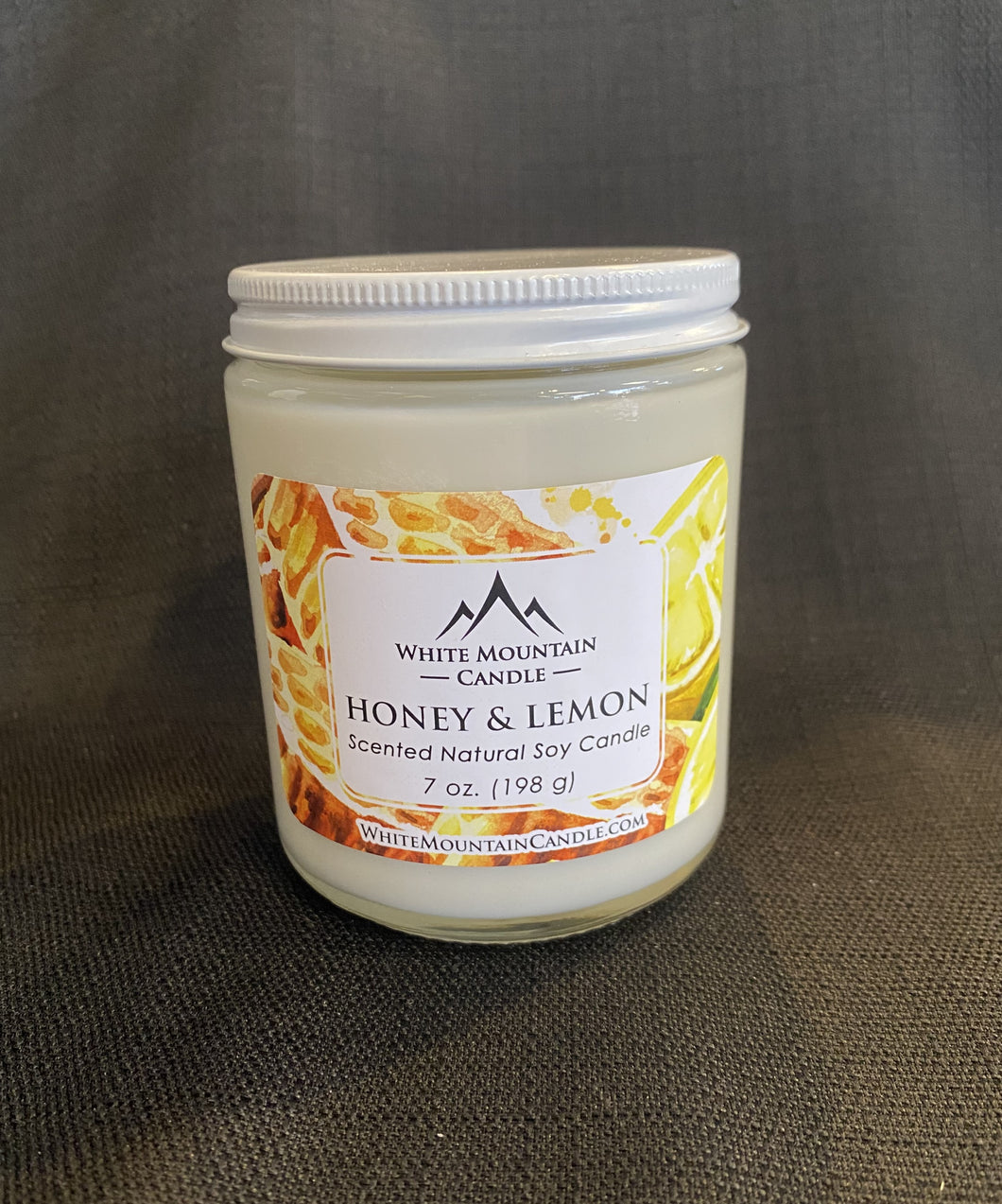 Honey Lemon 7oz Soy Candle