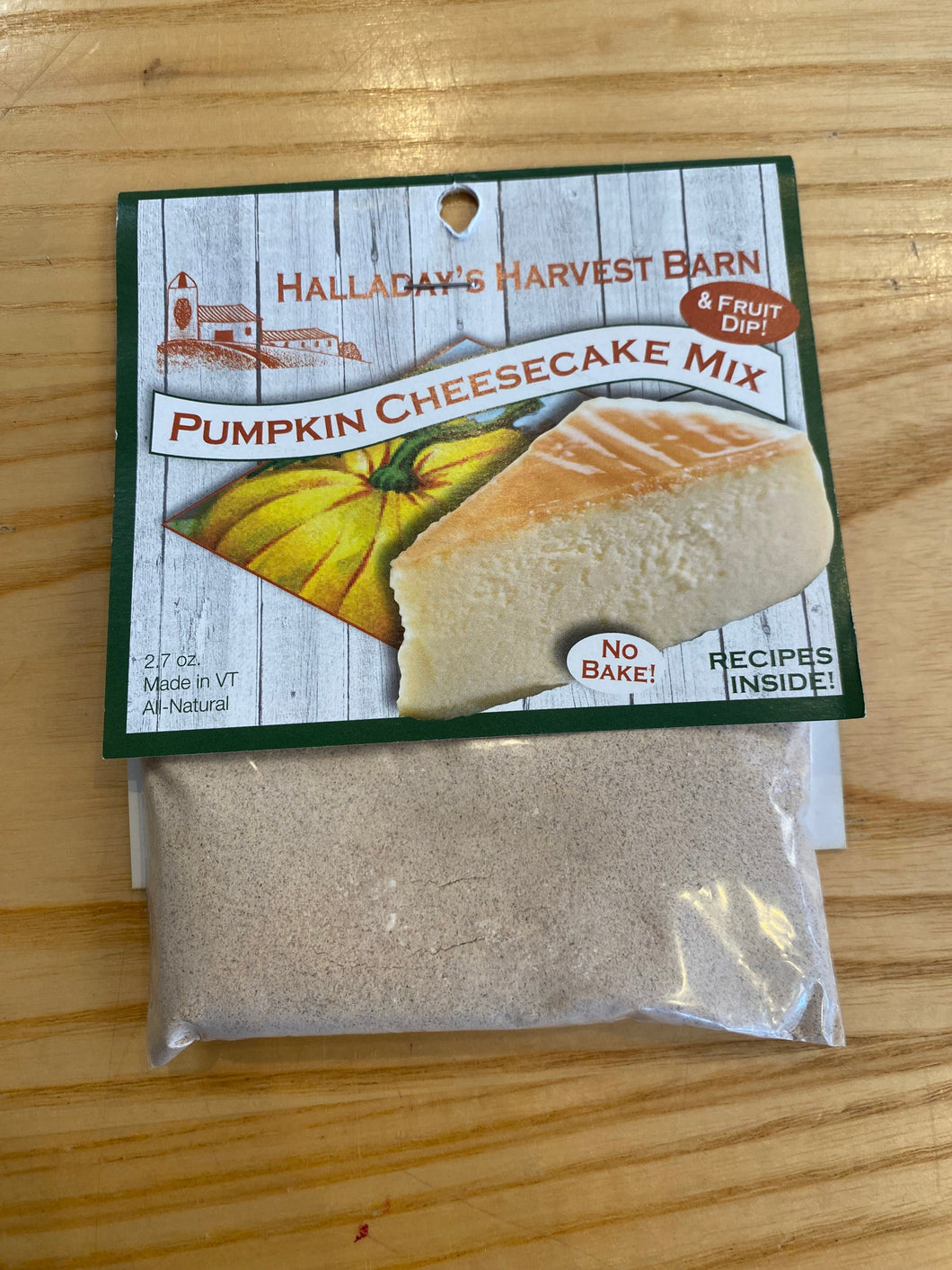 Cheesecake Mix- Pumpkin