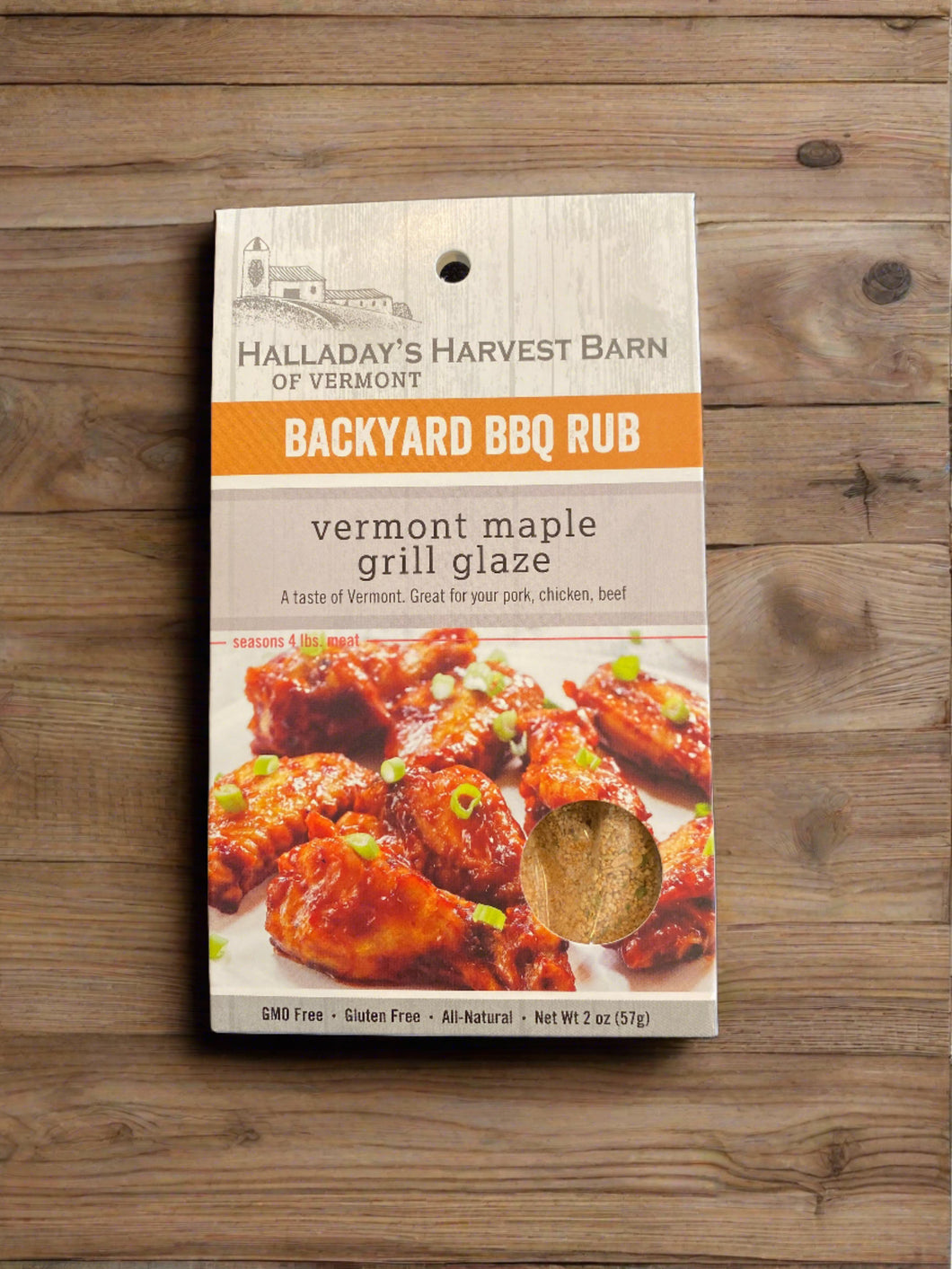 BBQ Rubs- Vermont Maple Grill Glaze