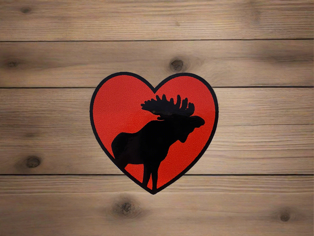 Decal- Moose Love Single-MJMOML1DE #5