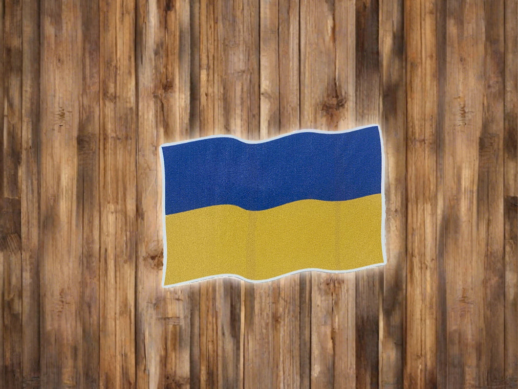 Decal- Ukrainian Flag #34