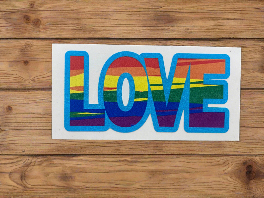 Decal- Pride Love #43
