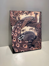 Load image into Gallery viewer, Giclee Print- "Sleep" Raccoon &amp; Peacock
