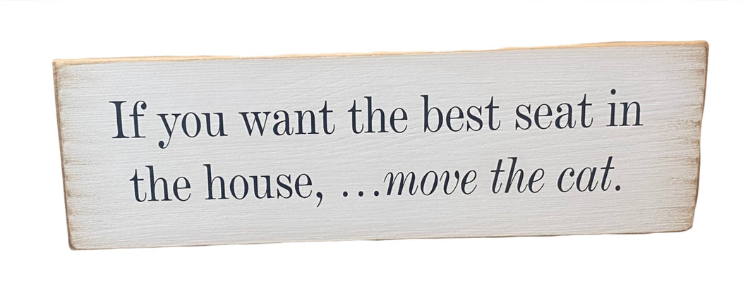 Sign- Move the Cat 221