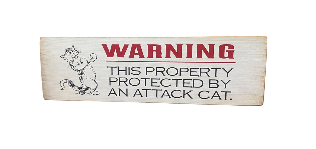 Sign- Warning Attack Cat 129