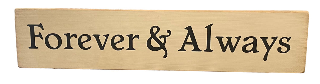 Sign- Forever & Always 342
