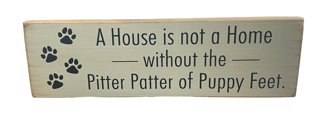 Sign- Puppy Feet 203