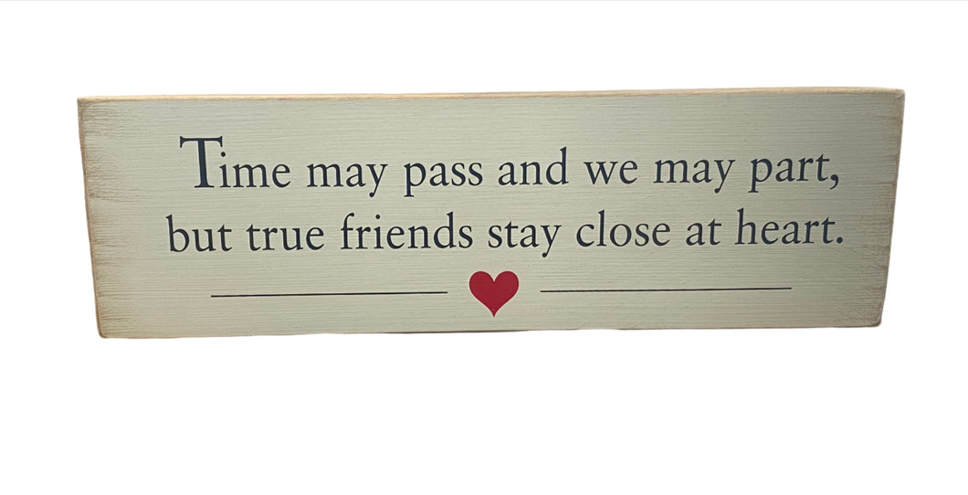 Sign- Time May Pass 245