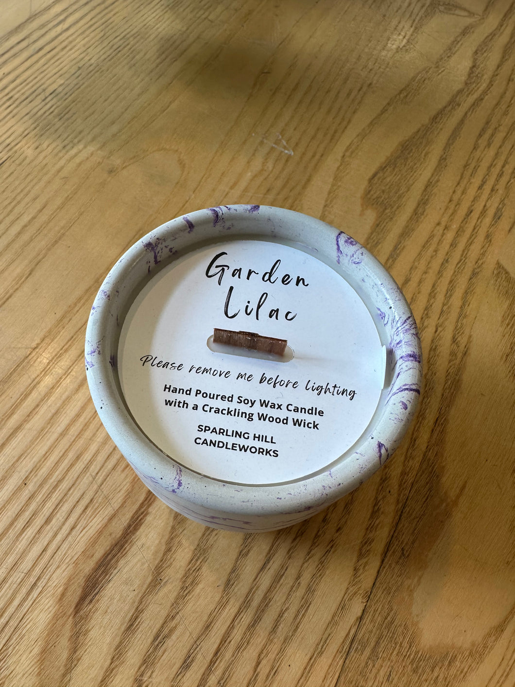 Candle- Garden Lilac WW