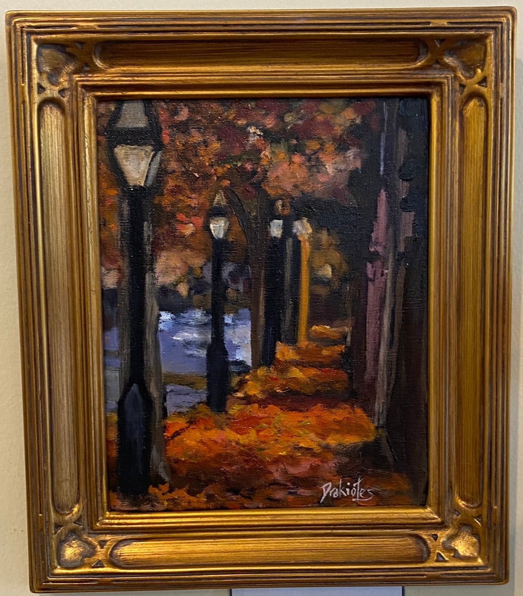 Painting- Autumn Walk Illuminated