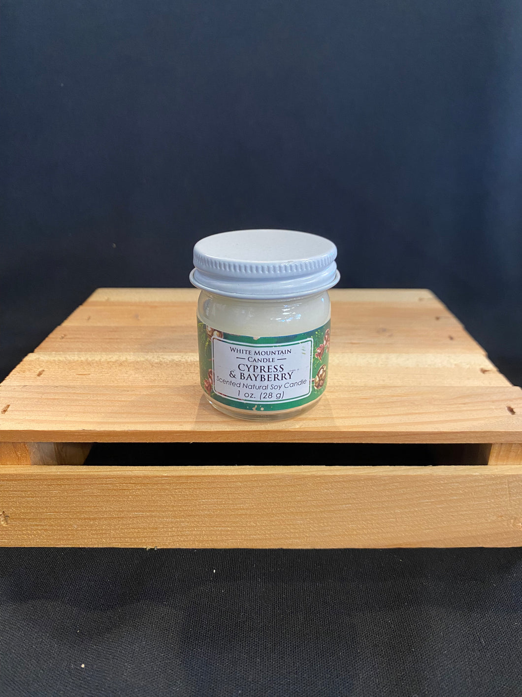 Cypress & Bayberry 1oz Soy Candle