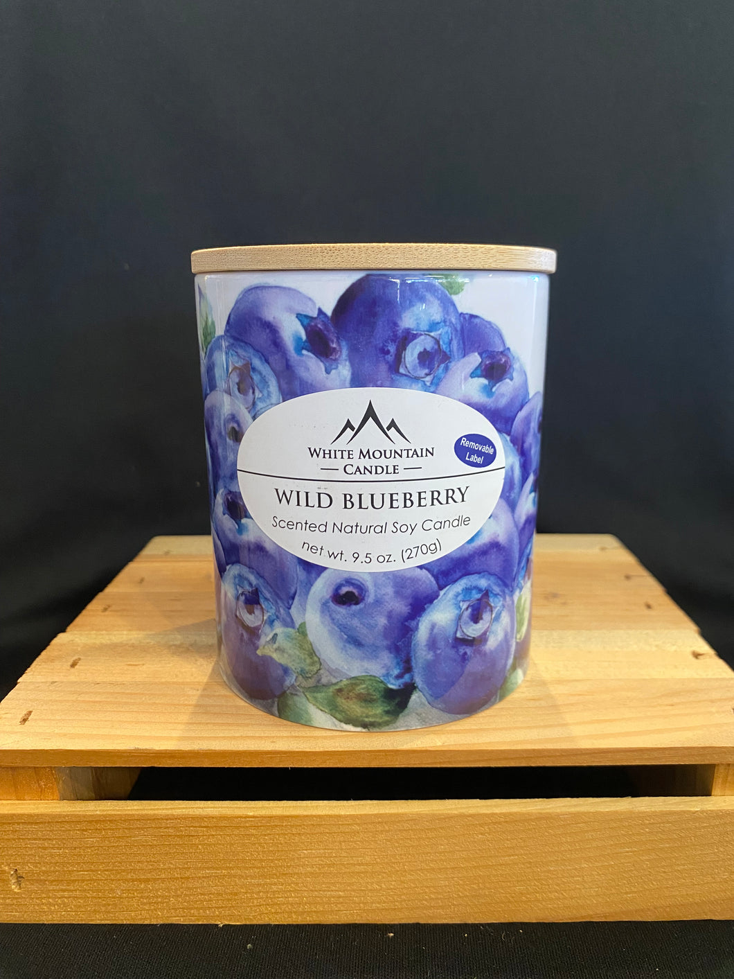 9.5oz Wild Blueberry Soy Candle