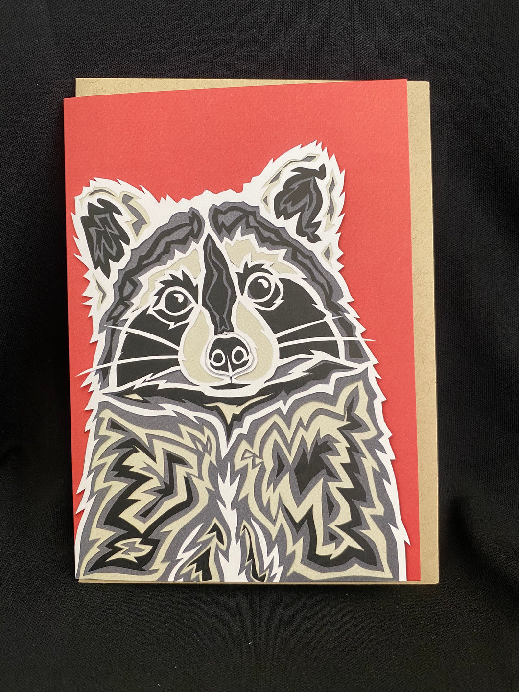 Card- Raccoon