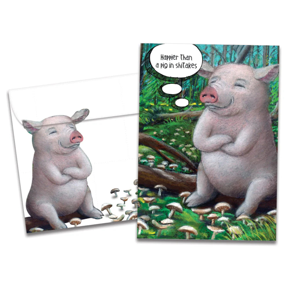 TF Card- Pig In Shitakes 14546