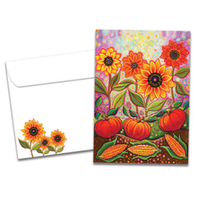 Load image into Gallery viewer, TF Card- Pumpkins and Sunflowers 19994
