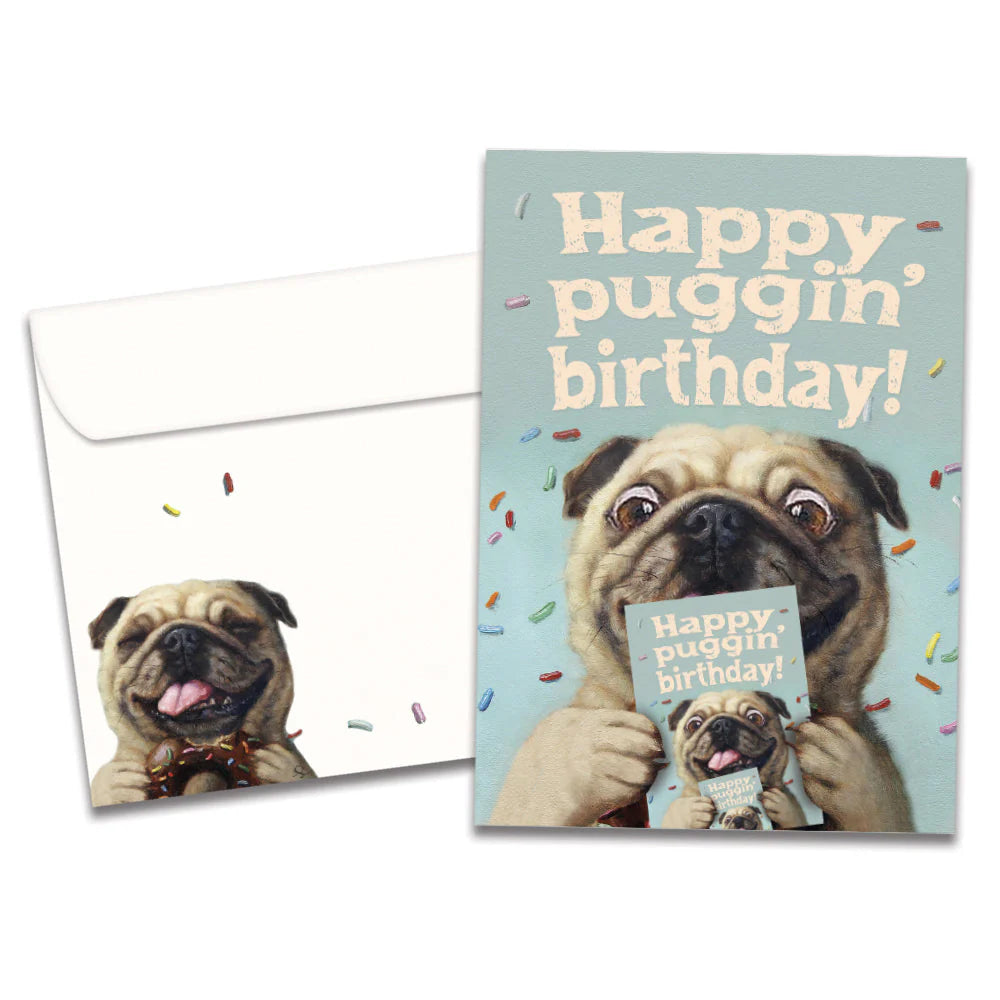 TF Card- Puggin Birthday 20634