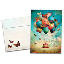 Load image into Gallery viewer, TF Card- Happiness Balloons, Birthday 22239
