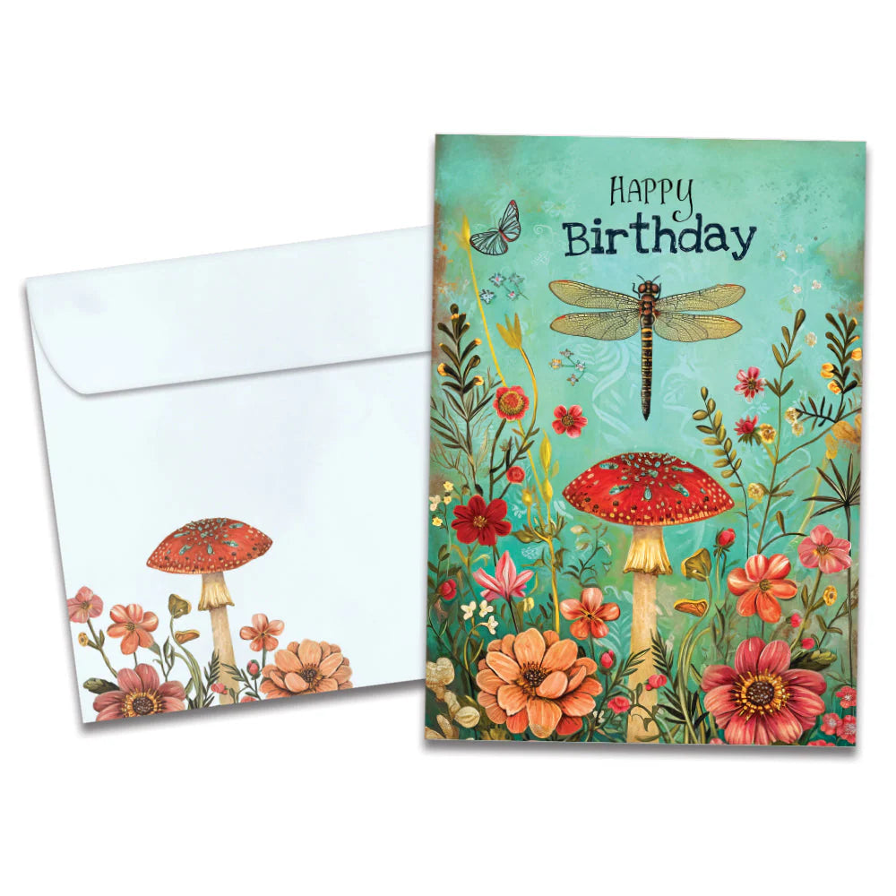 TF Card- Dragonfly Toadstool 22245