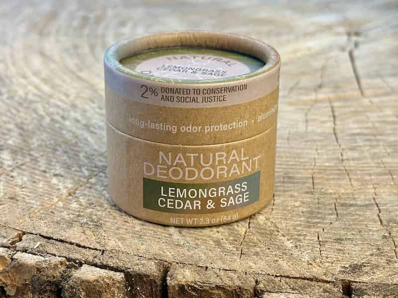 Natural Deodorant- Lemongrass Cedar Sage