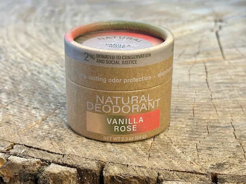Natural Deodorant- Vanilla Rose