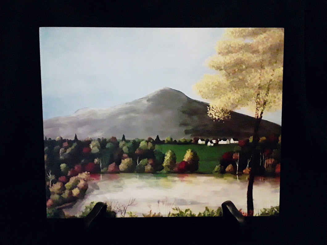 Box Print- Mt. Monadnock in Autumn 8x10