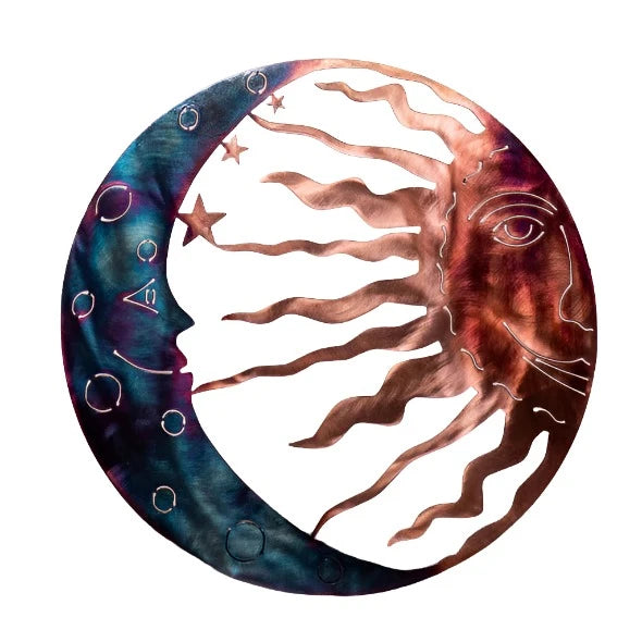 Copper Sign- Sun and Moon